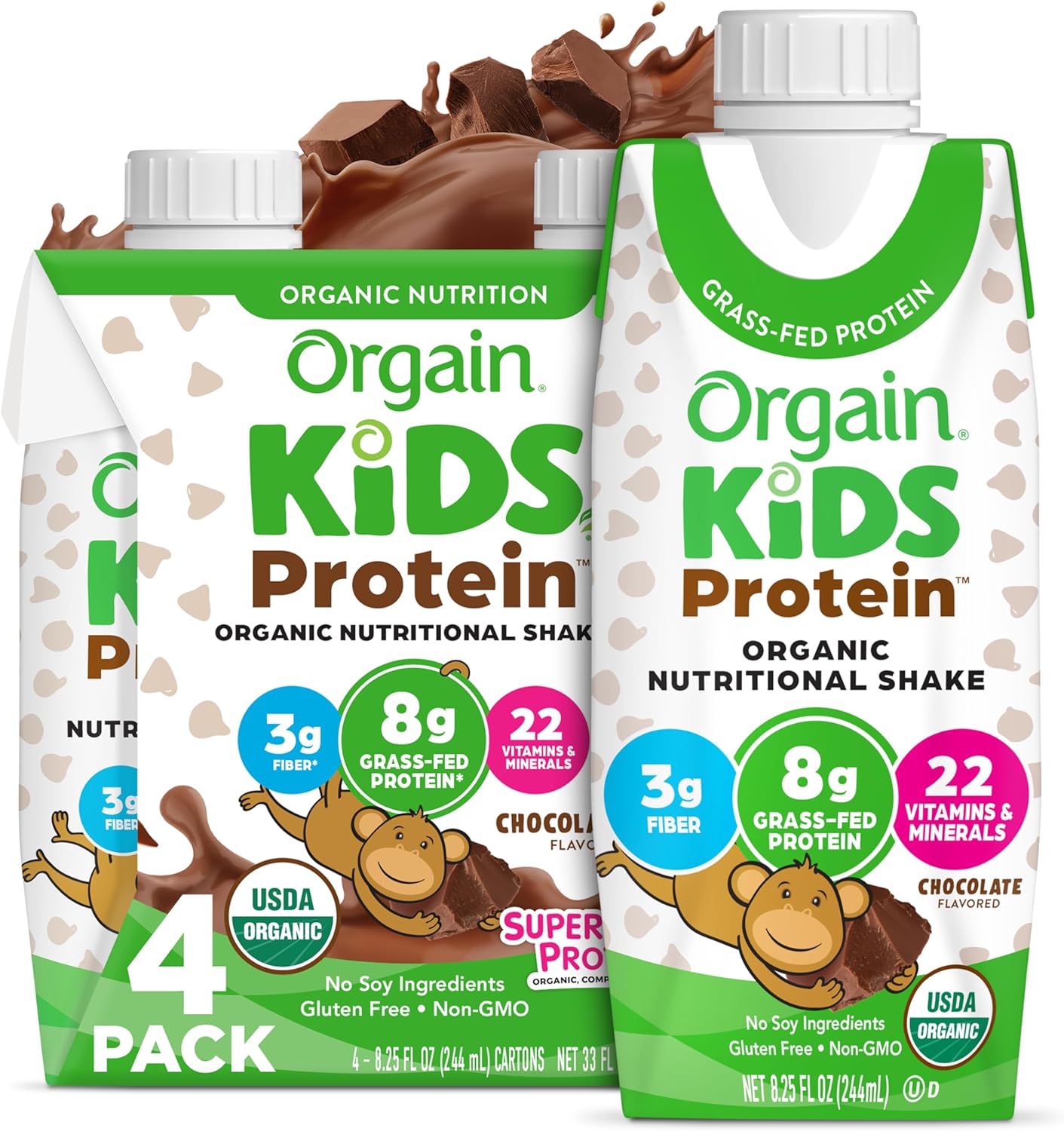 Orgain Kids Protein Organic Nutrition Shake