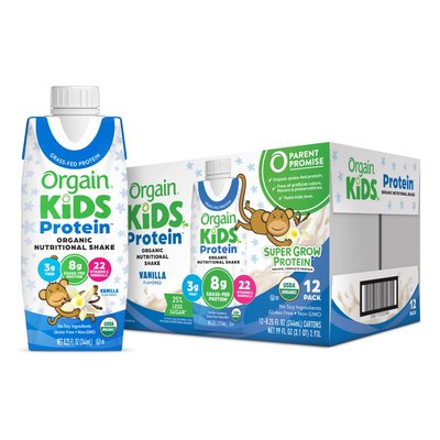 Orgain Kids Protein Organic Nutrition Shake carton