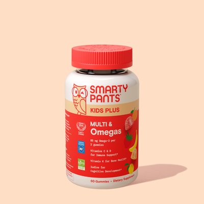 SmartyPants Kids Complete gummy multivitamin bottle