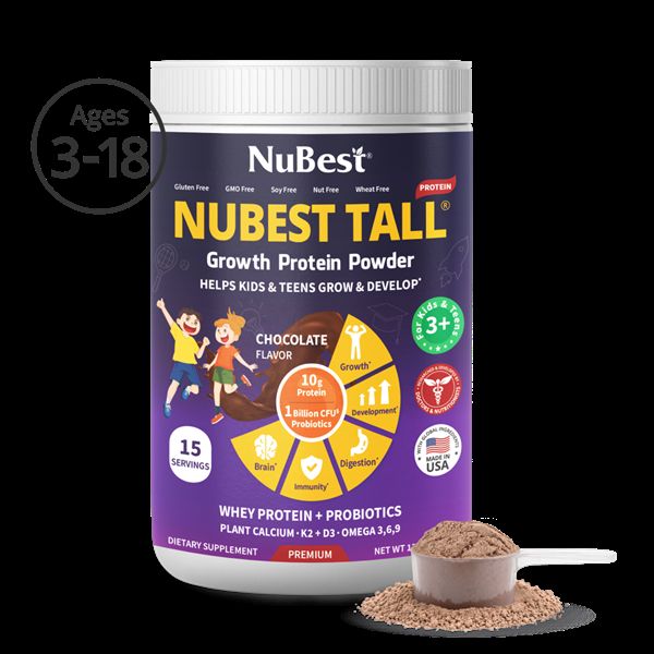 NuBest Tall Protein for Kids and Teens, Chocolate